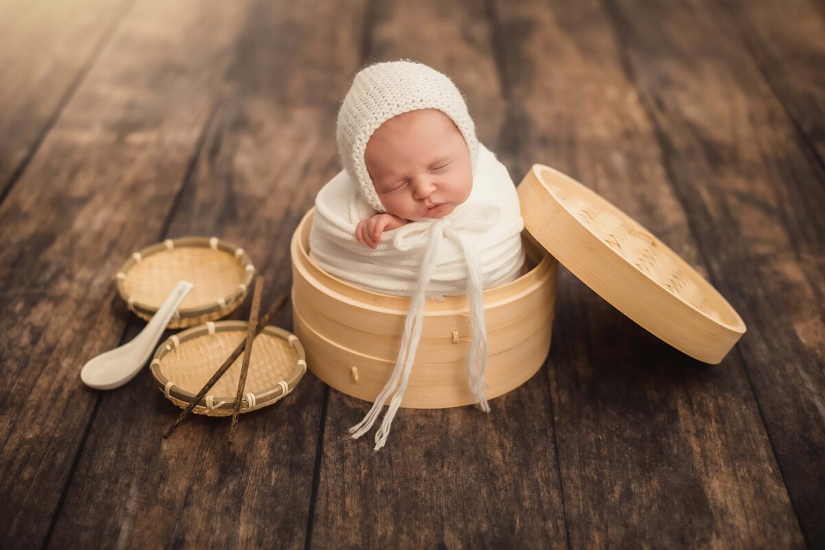 newborn dumpling baby