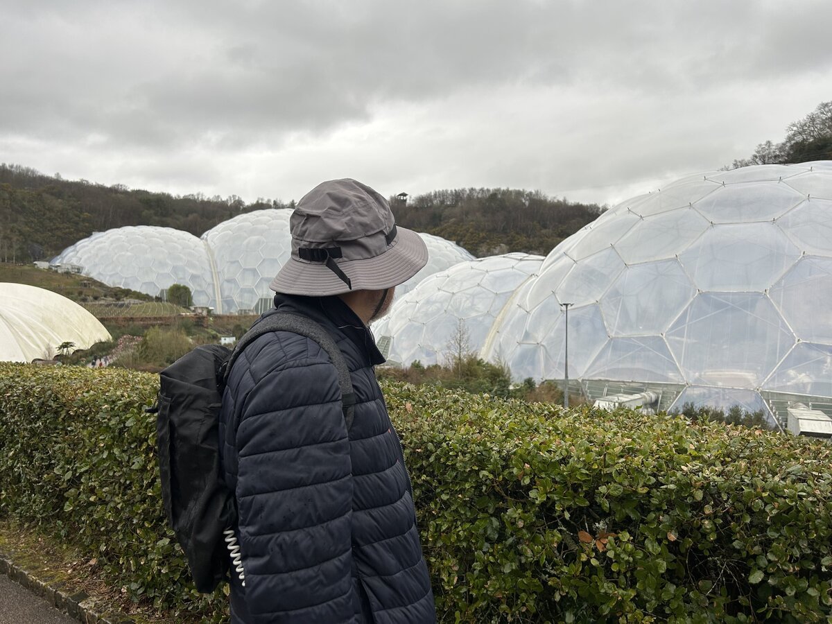 Nigel at the Eden Project