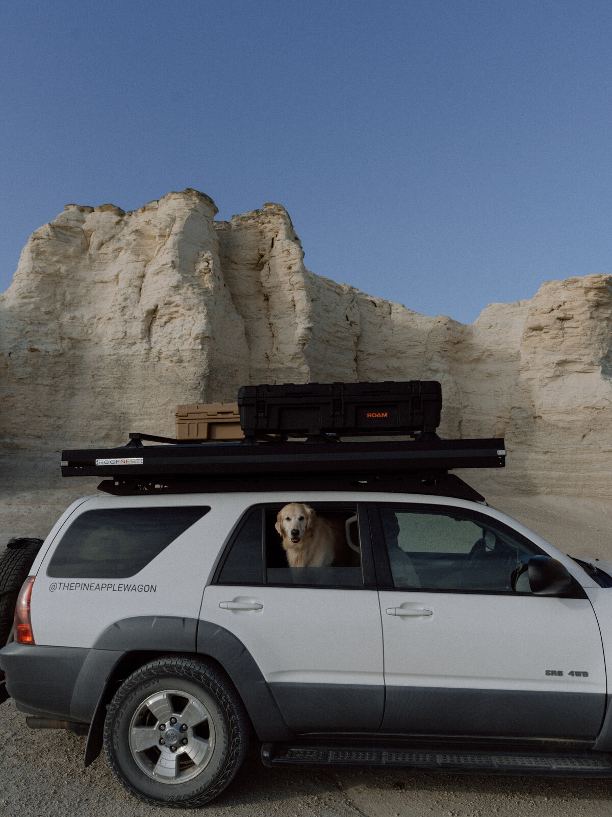 Koda May, 4Runner Toyota, Monument Rocks, KA, Roofnest, ROAM, Overland