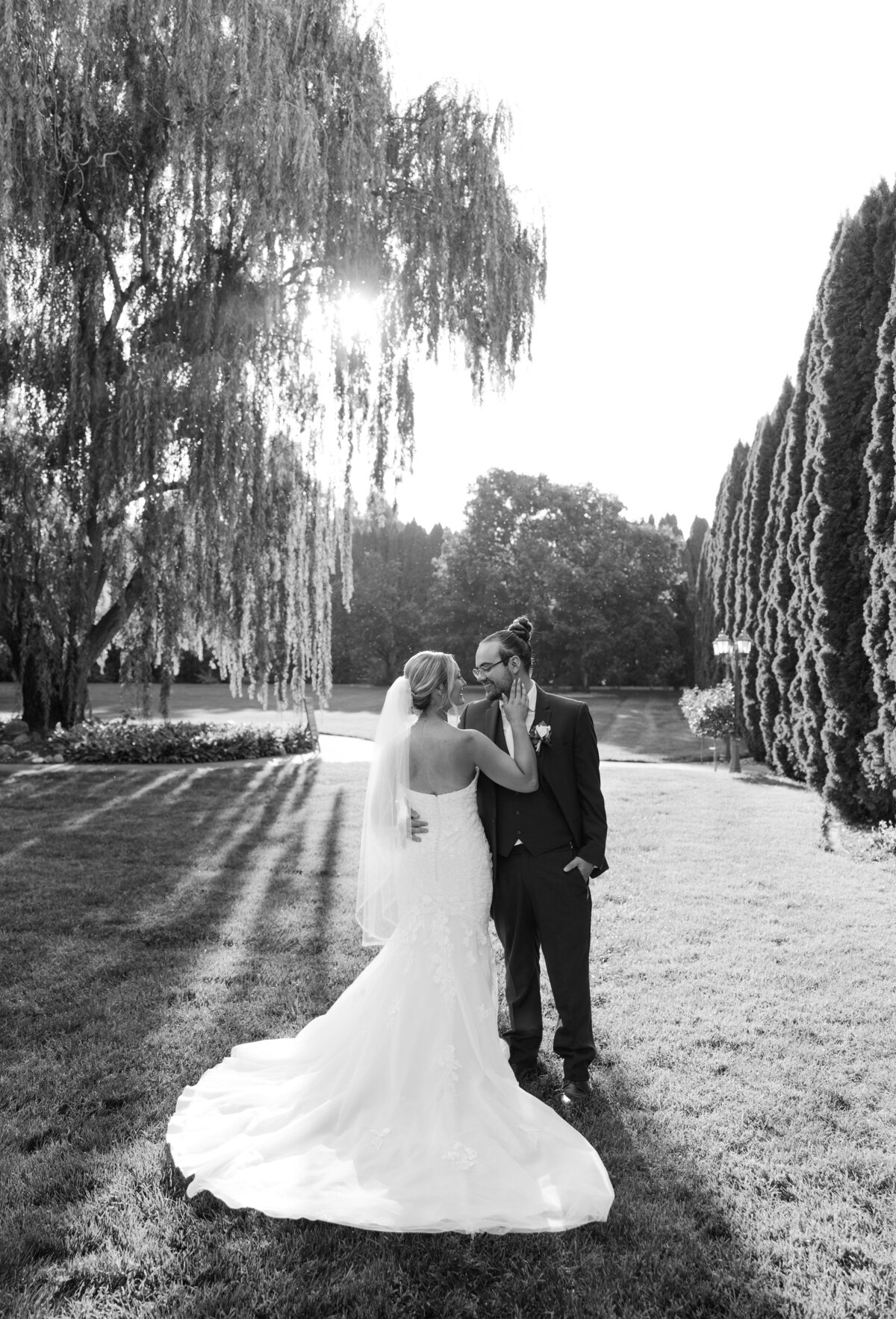promise garden wedding