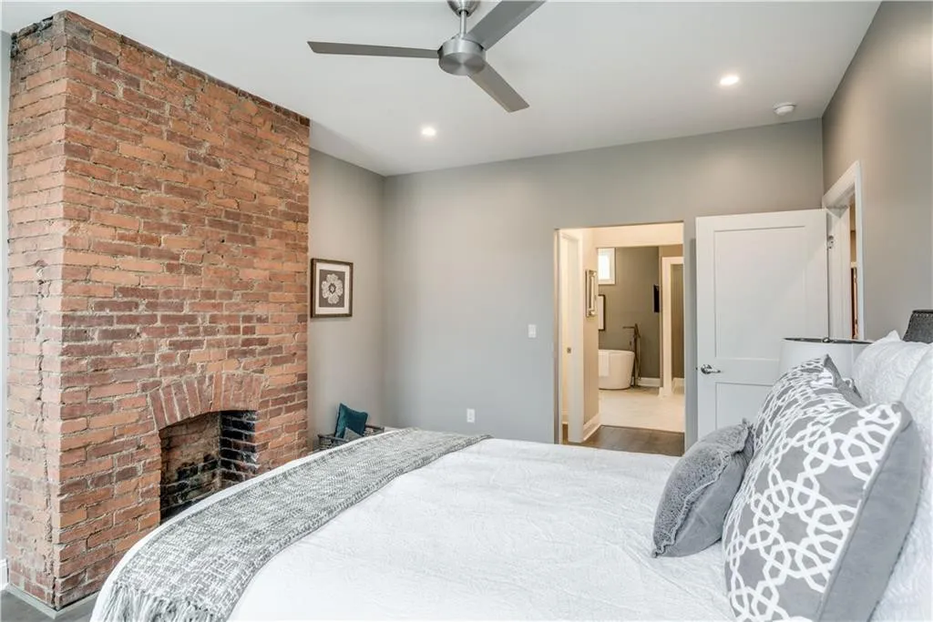 Bright and inviting staged bedroom showcasing functional design for quick home sale