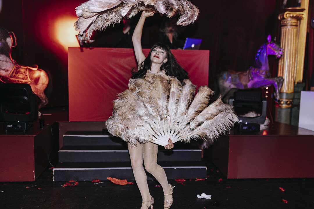 Moulin Rouge Themed Welcome Party in Paris by Alejandra Poupel Events 7