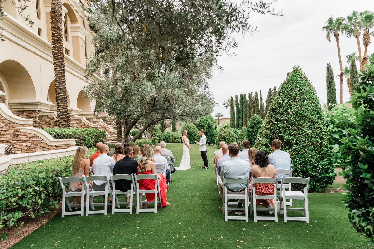 Green Valley Ranch Wedding Las Vegas Outdoor Ceremony Reception