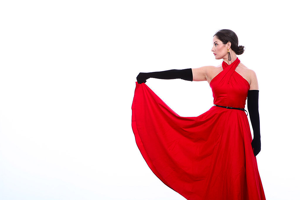 red dress 2