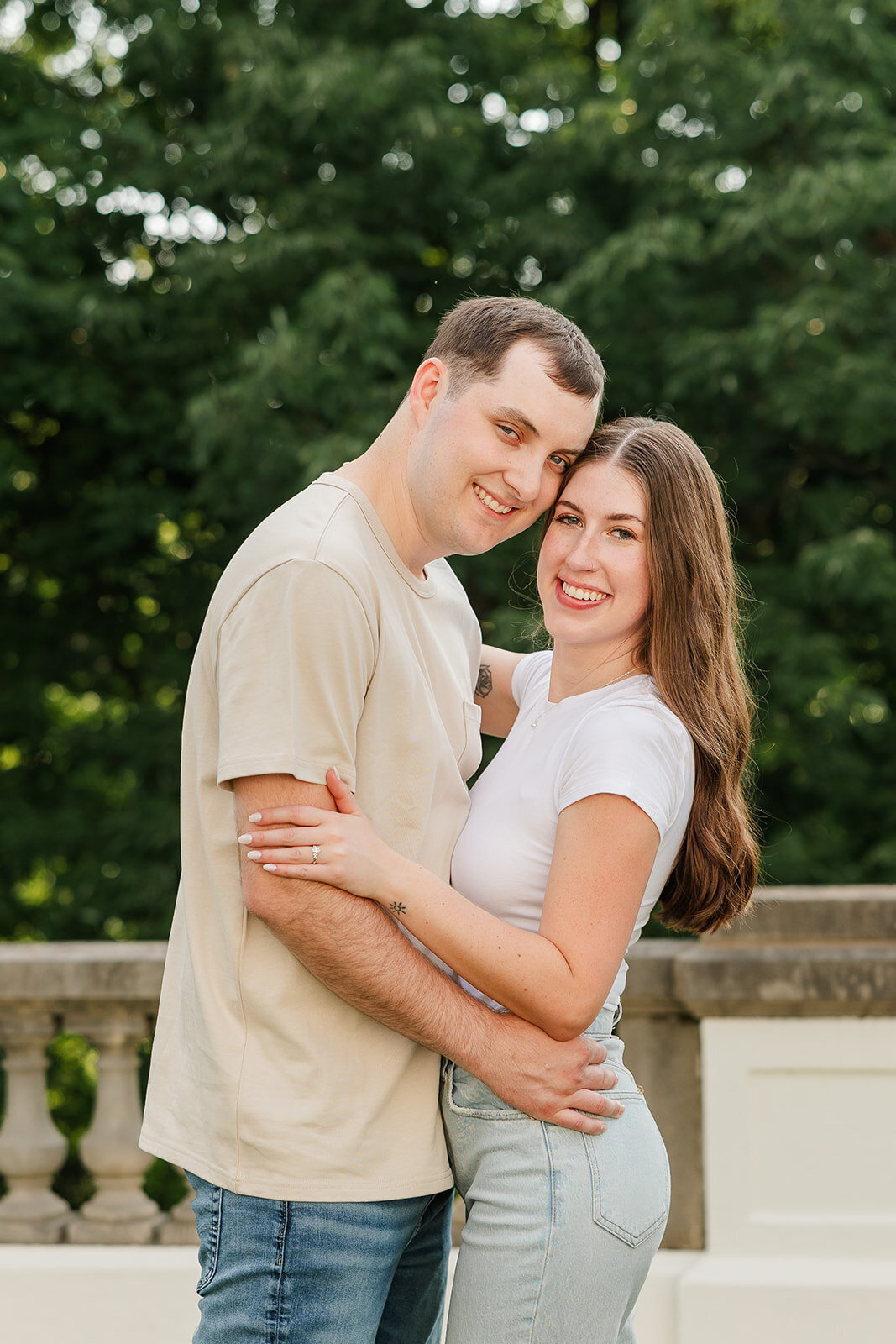 Alexis Fox Photography + Indianapolis + Indiana + Engagement Session + Newfields (21 of 37)