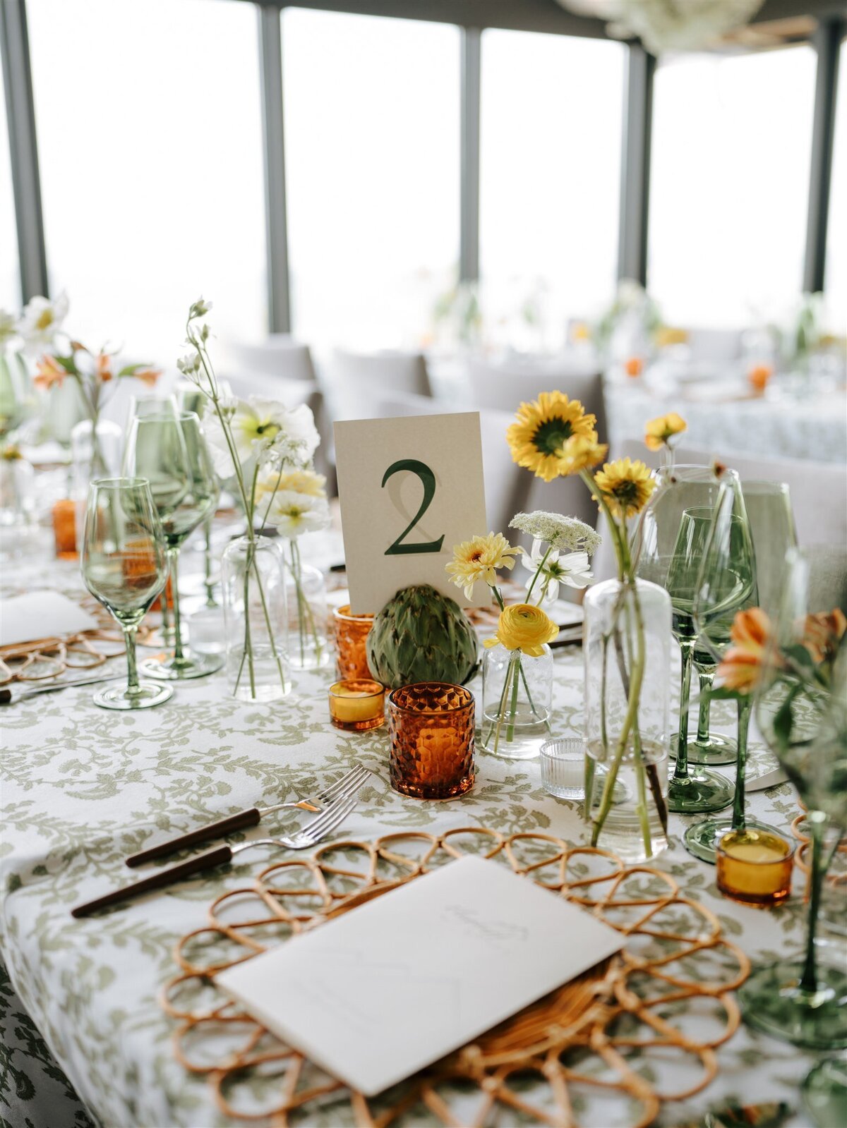 garden wedding reception design