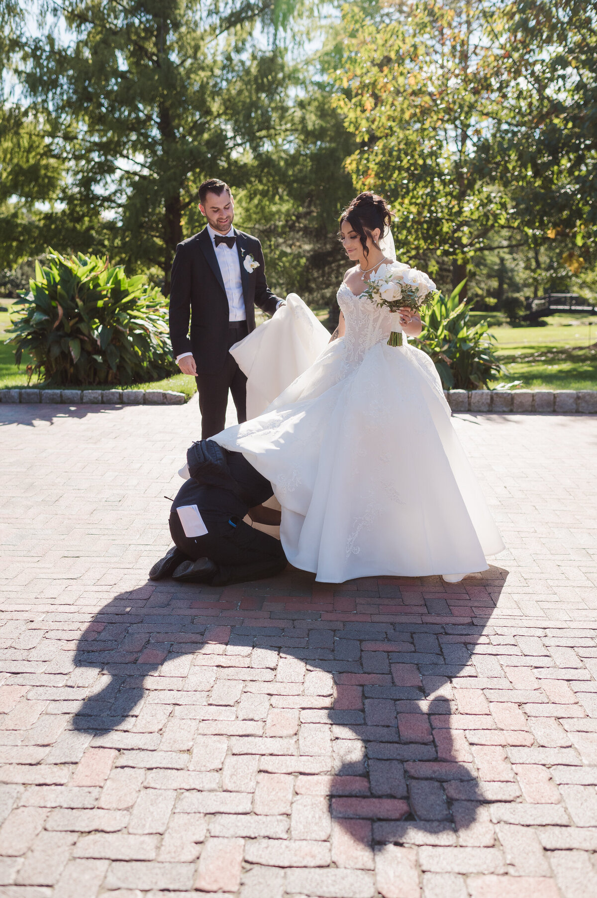 Storybook fairytale wedding photos at pleasantdale chateau nj by suess moments photographer