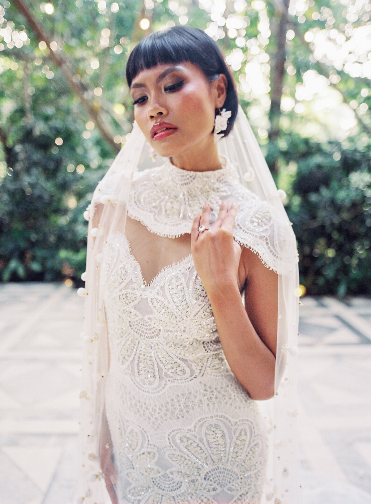 Bali Glass House Tirtha - Vicki Grafton Photography - Tropical Bali Micro Wedding Elopement Insporation-431