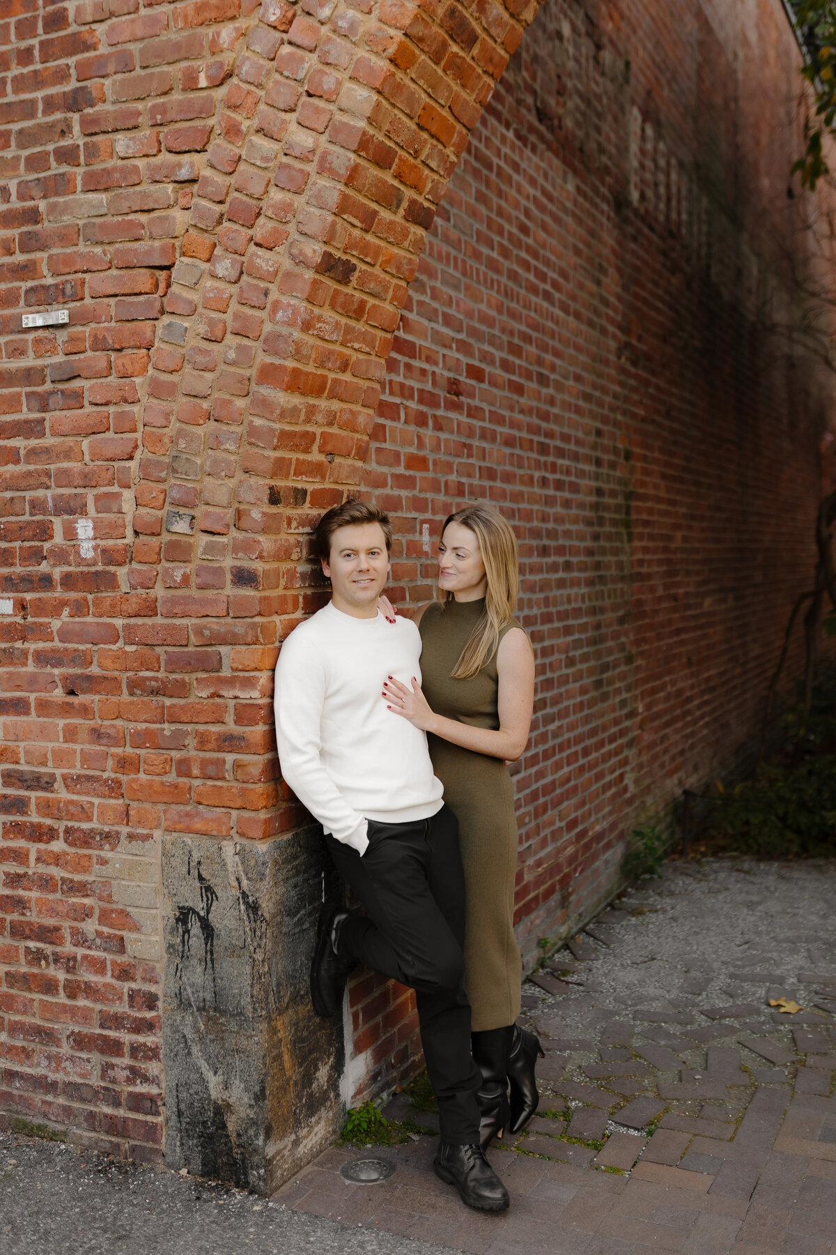 Brooklyn Bridge Engagement Photos 64