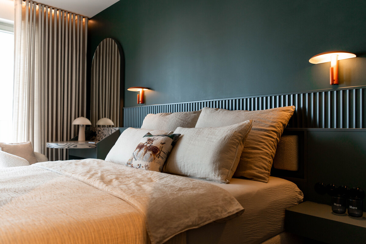 Visualisiererung des Ruhebereichs im SPA Bereich des the shore club.