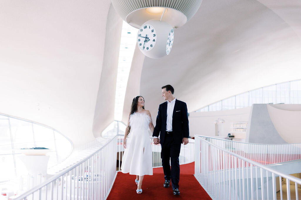 The TWA Hotel Wedding Photos _8751