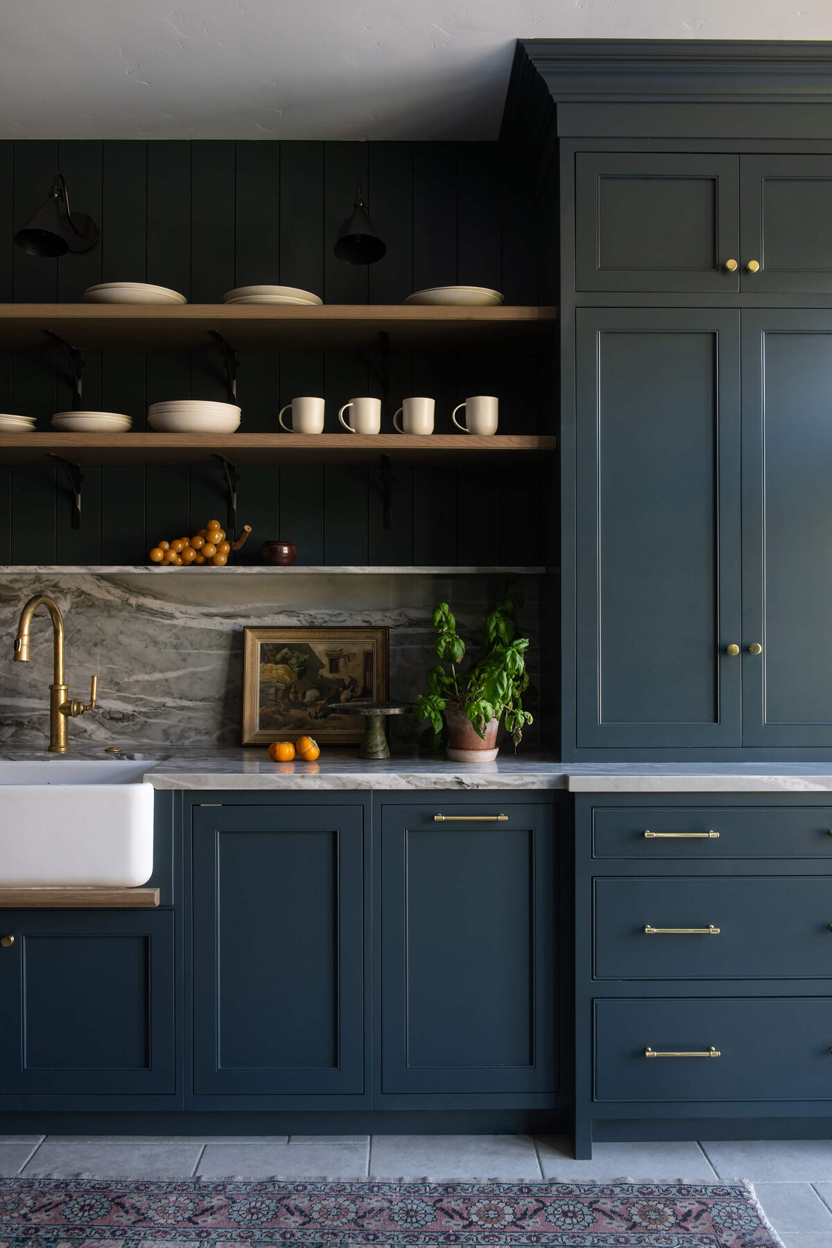 english-tudor-butler-pantry-navy-cabinets-open-shelving