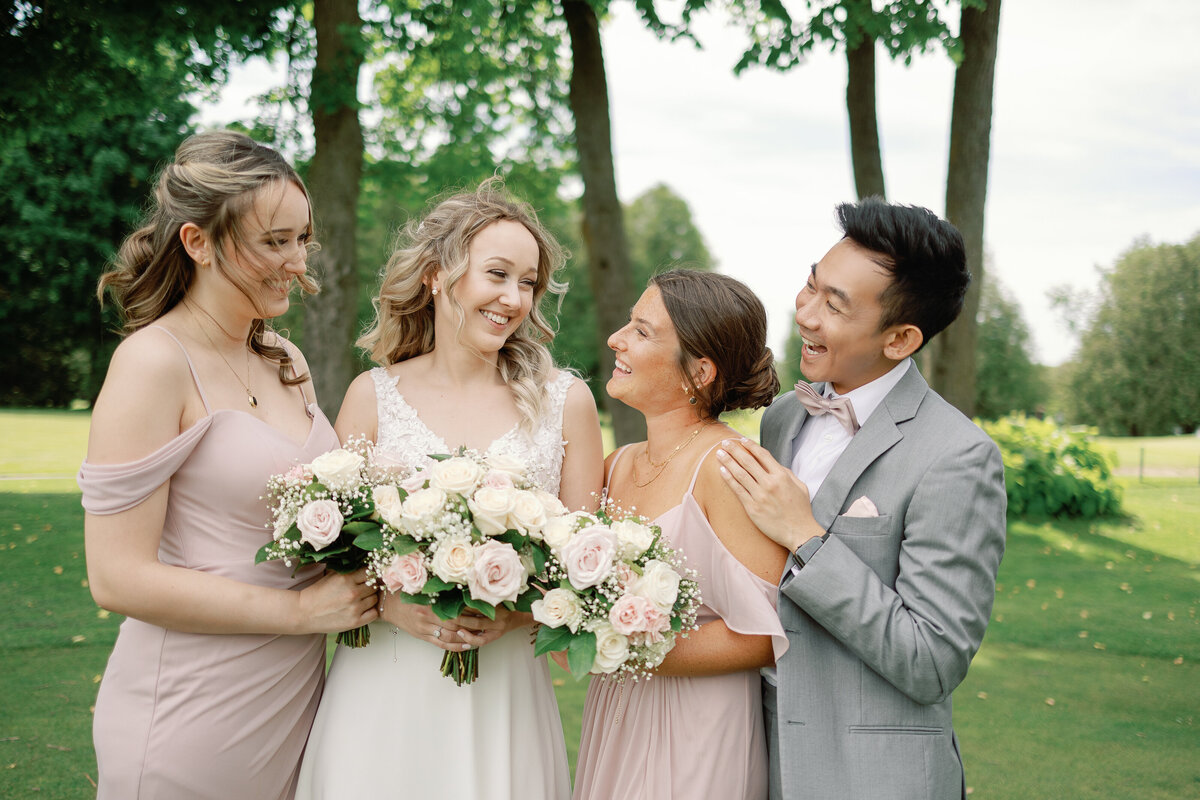 Bride + Bridesmaides-8