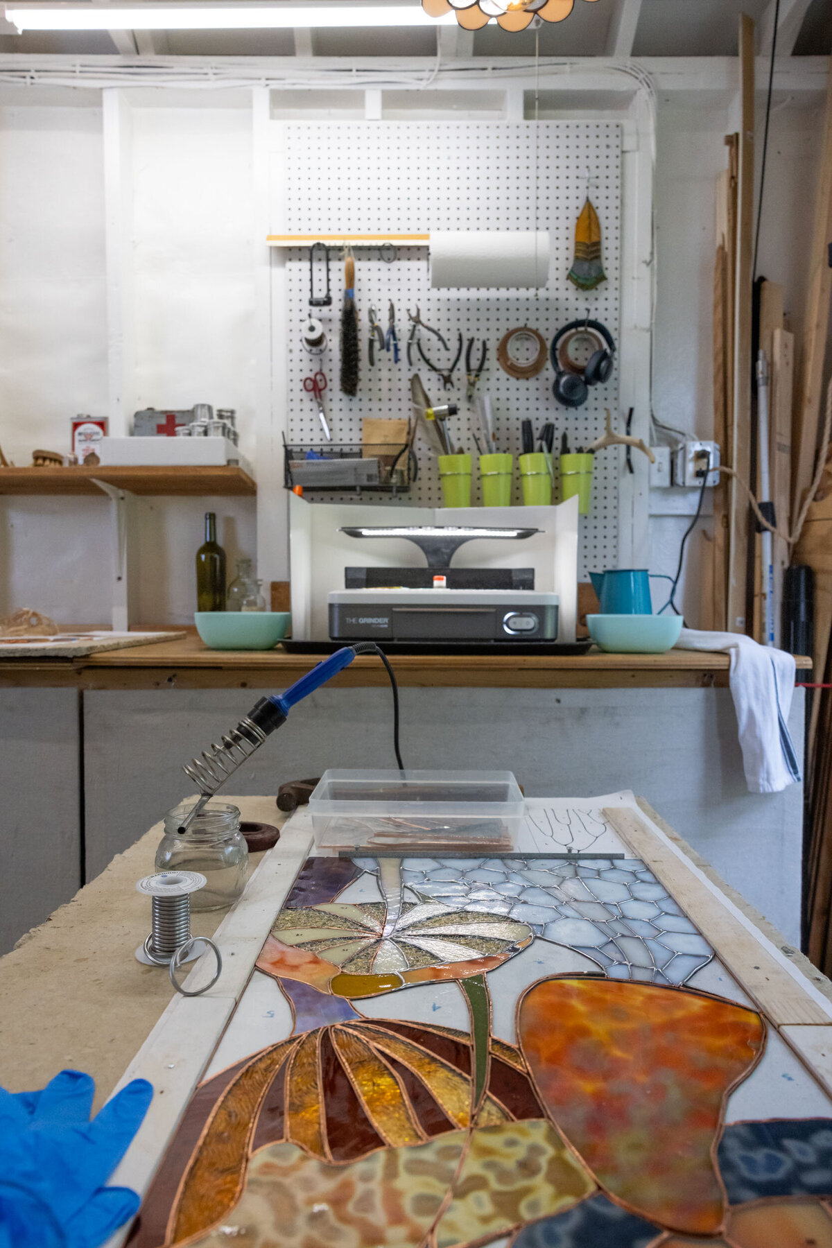 nj-brand-photography-Stained-Glass-Artist-studio