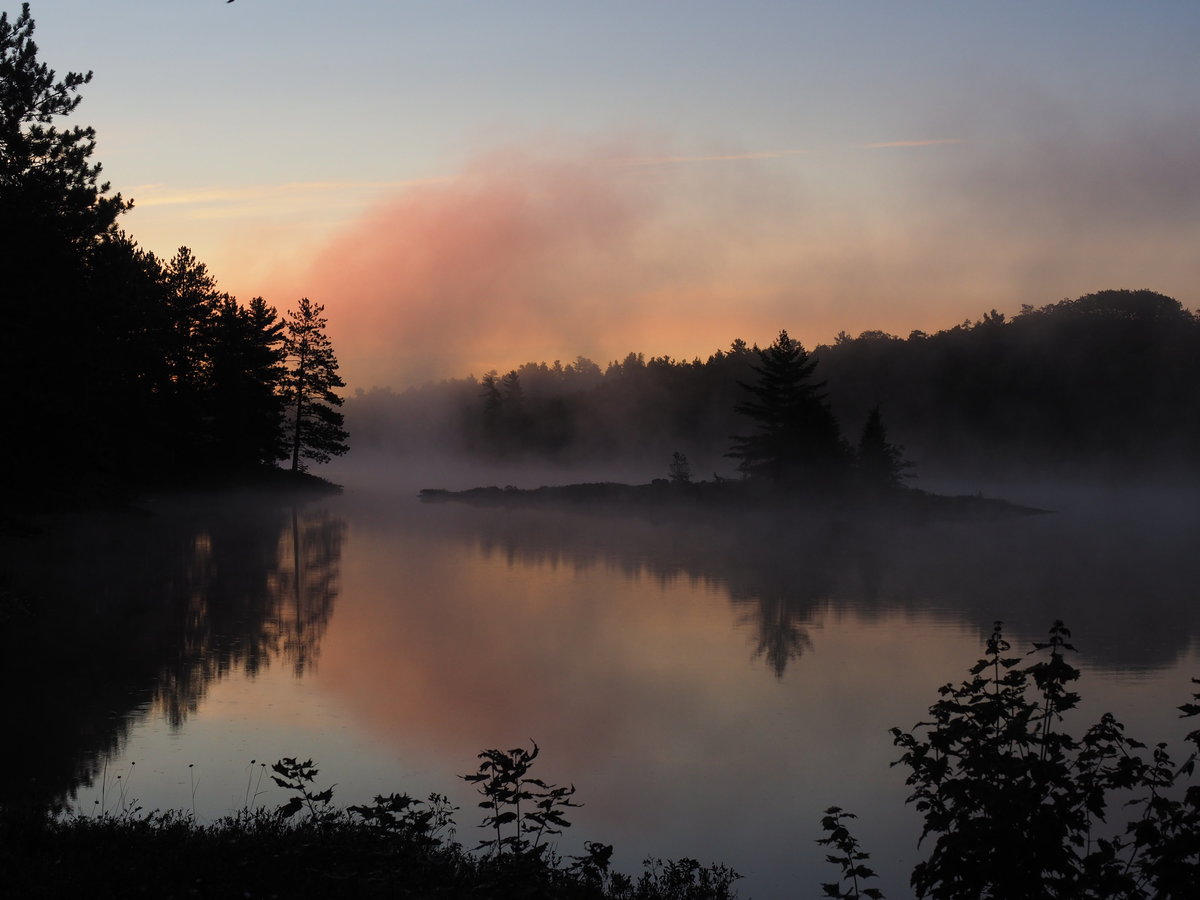 Sunrise on David Lake - Copy