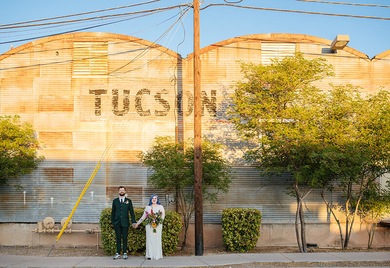 Colorful wedding in Tucson, Arizona by Tucson wedding photographer, Meredith Amadee photography