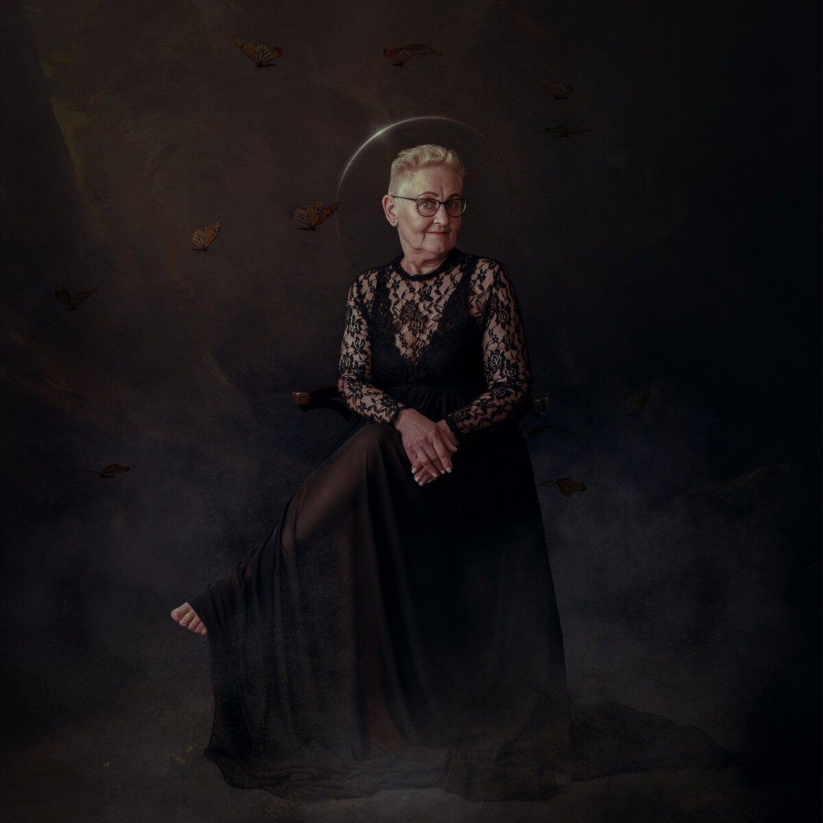 Studio Ace Photography Zaltbommel fine art portret van moeder van de fotograaf