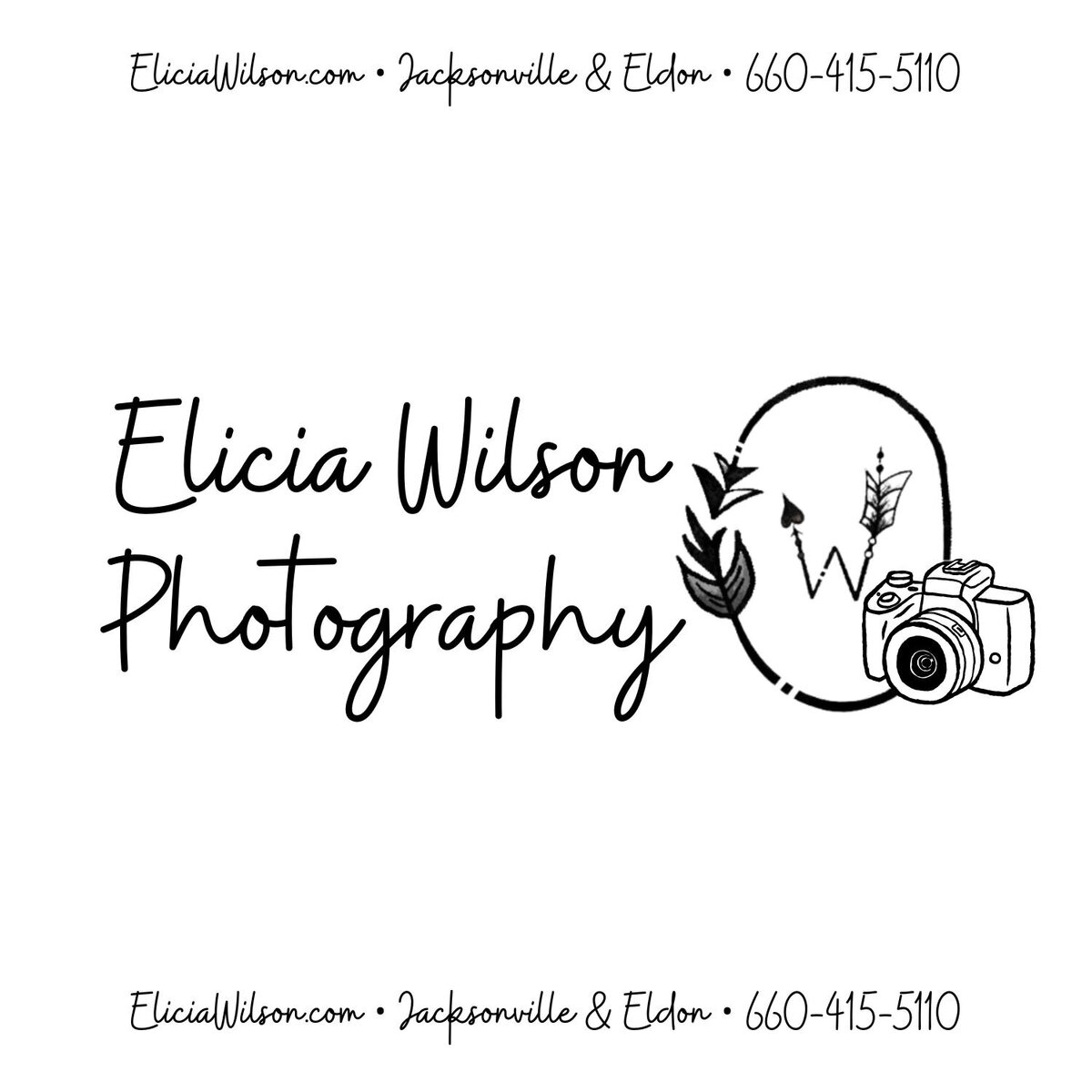 Copy of [Original size] Elicia Wilson Photography (Card (Square))