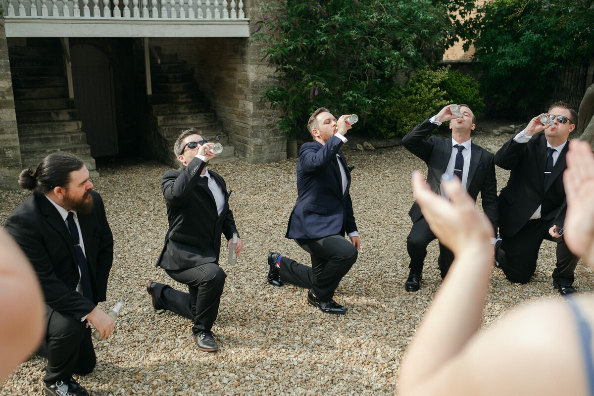 Elegant Wedding at Hinwick House, Northamptonshire - Destination Wedding Photography-93