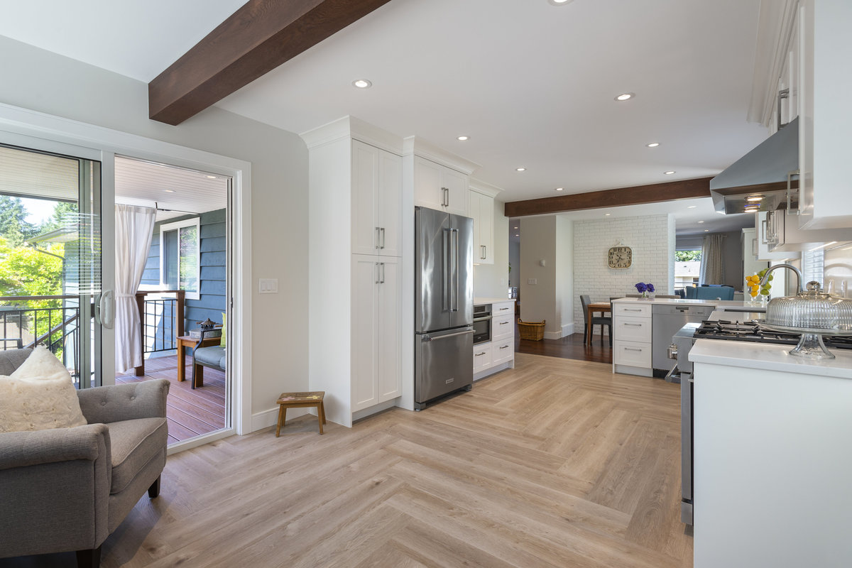 open concept kitchen