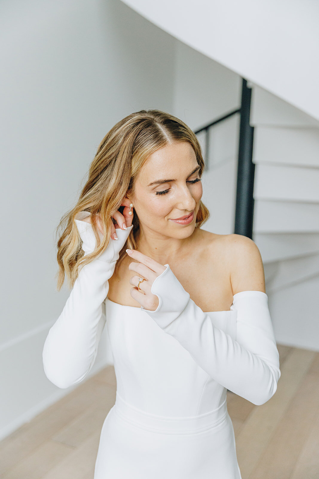 bride getting ready