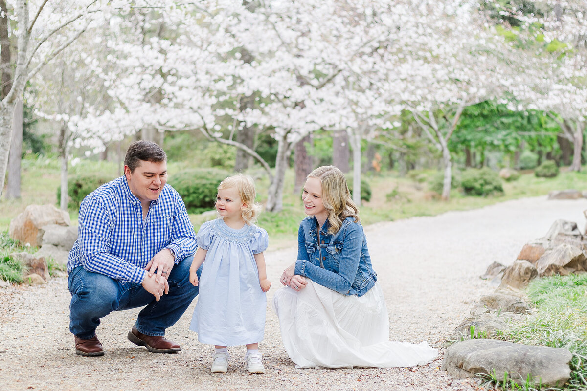 Snow Family Session- Birmingham Botanical Gardens- 5U Photography