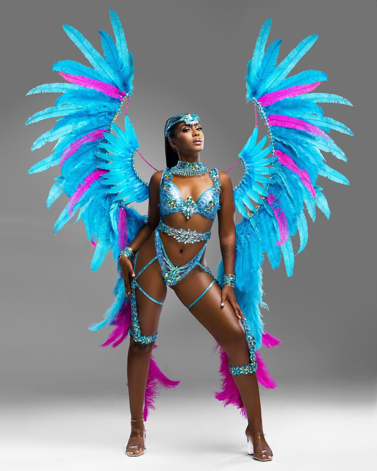 Costume for Caribana Toronto. Register to play mas with Sunlime Mas
