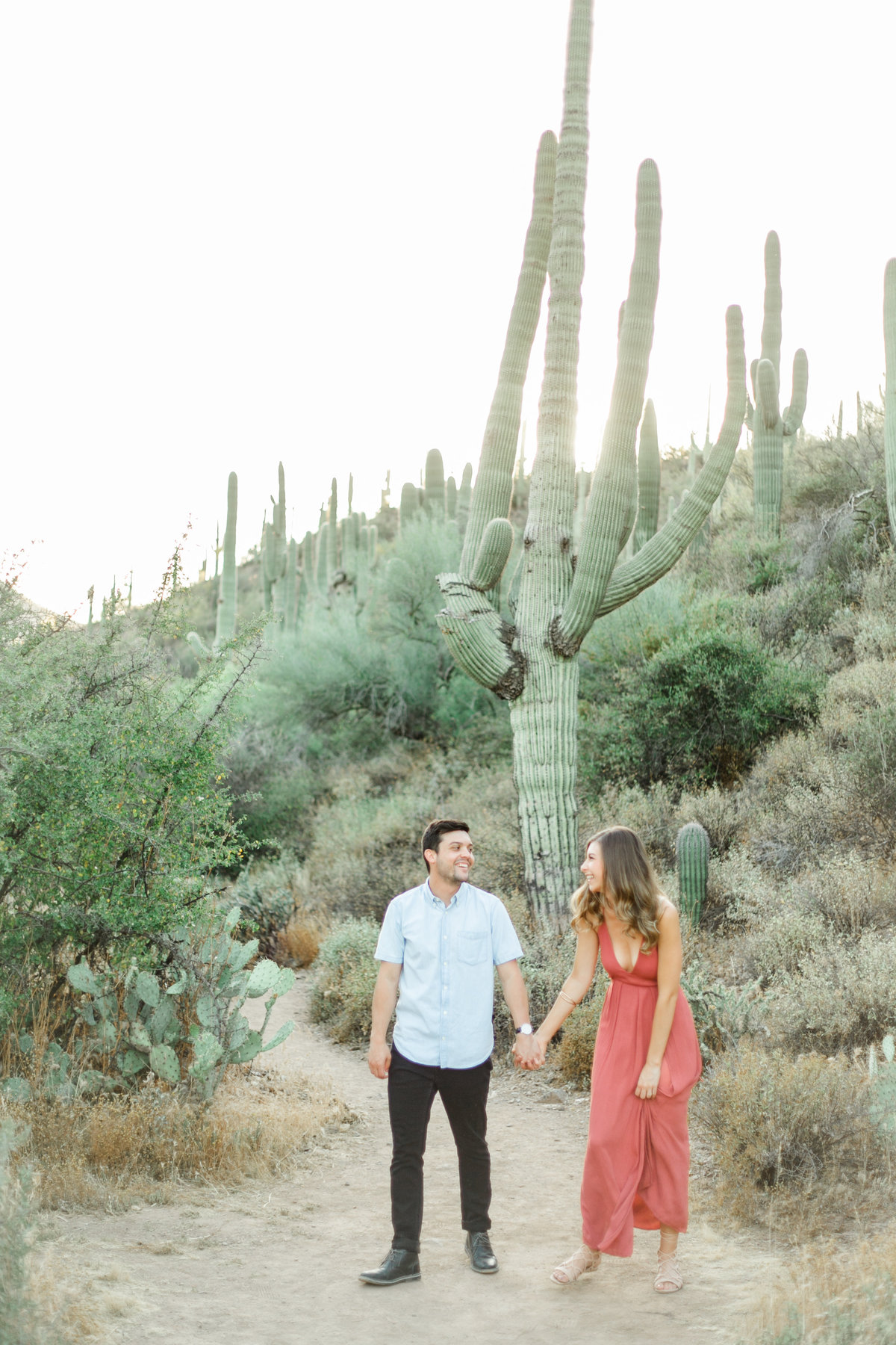 Karlie Colleen Photography - Arizona Desert Engagement - Brynne & Josh -127