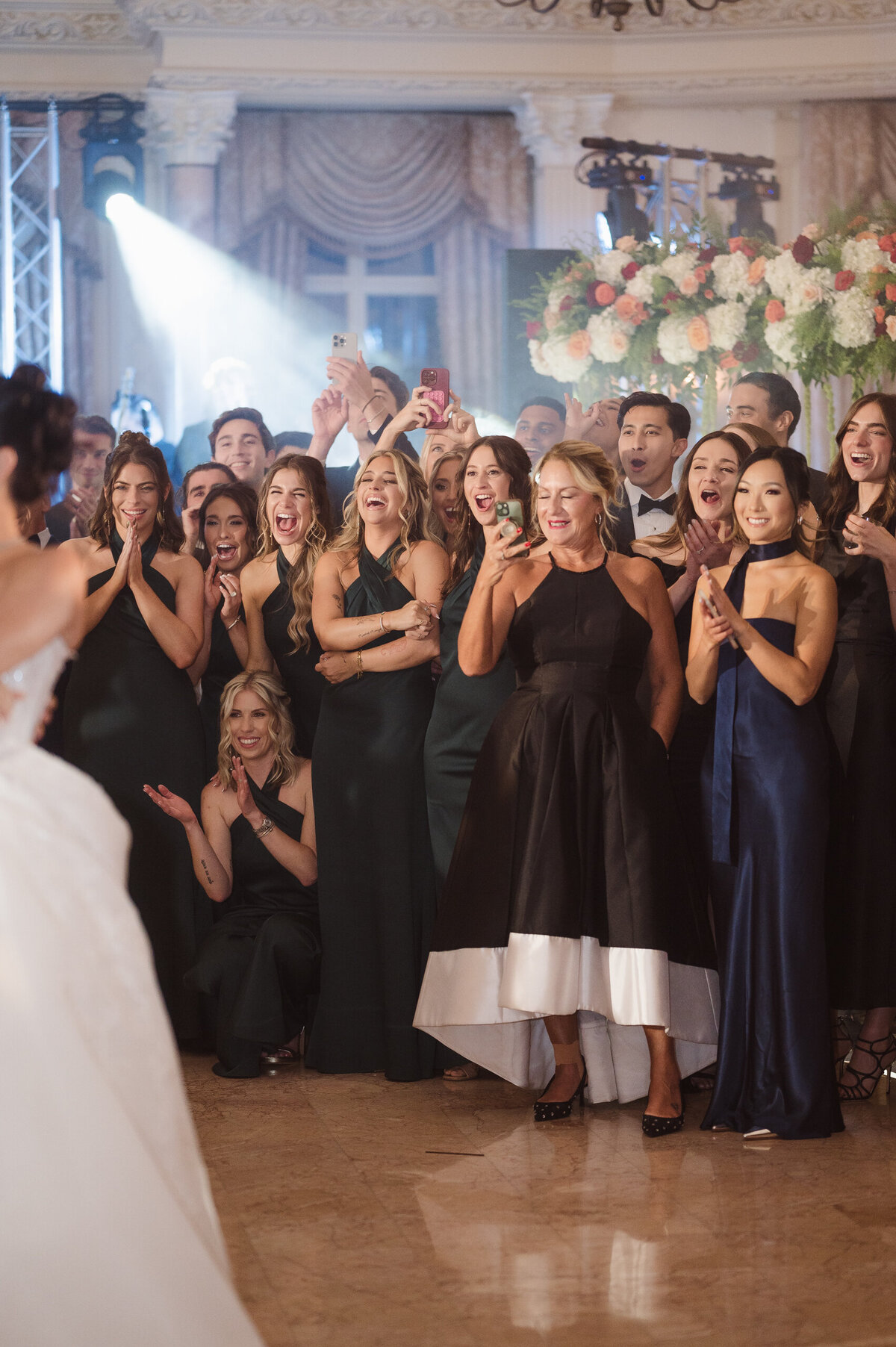 wedding reception at the pleasantdale chateau in north jersey photos by the best photographer suess moments