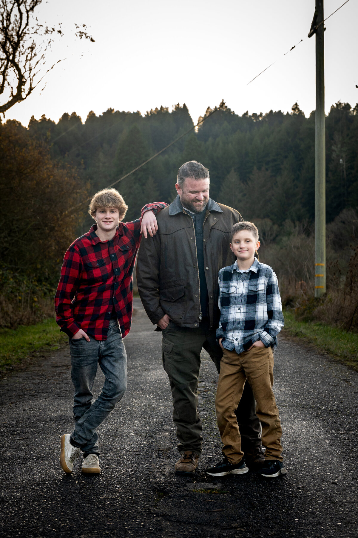 Heartwarming Family Portraits in Humboldt County