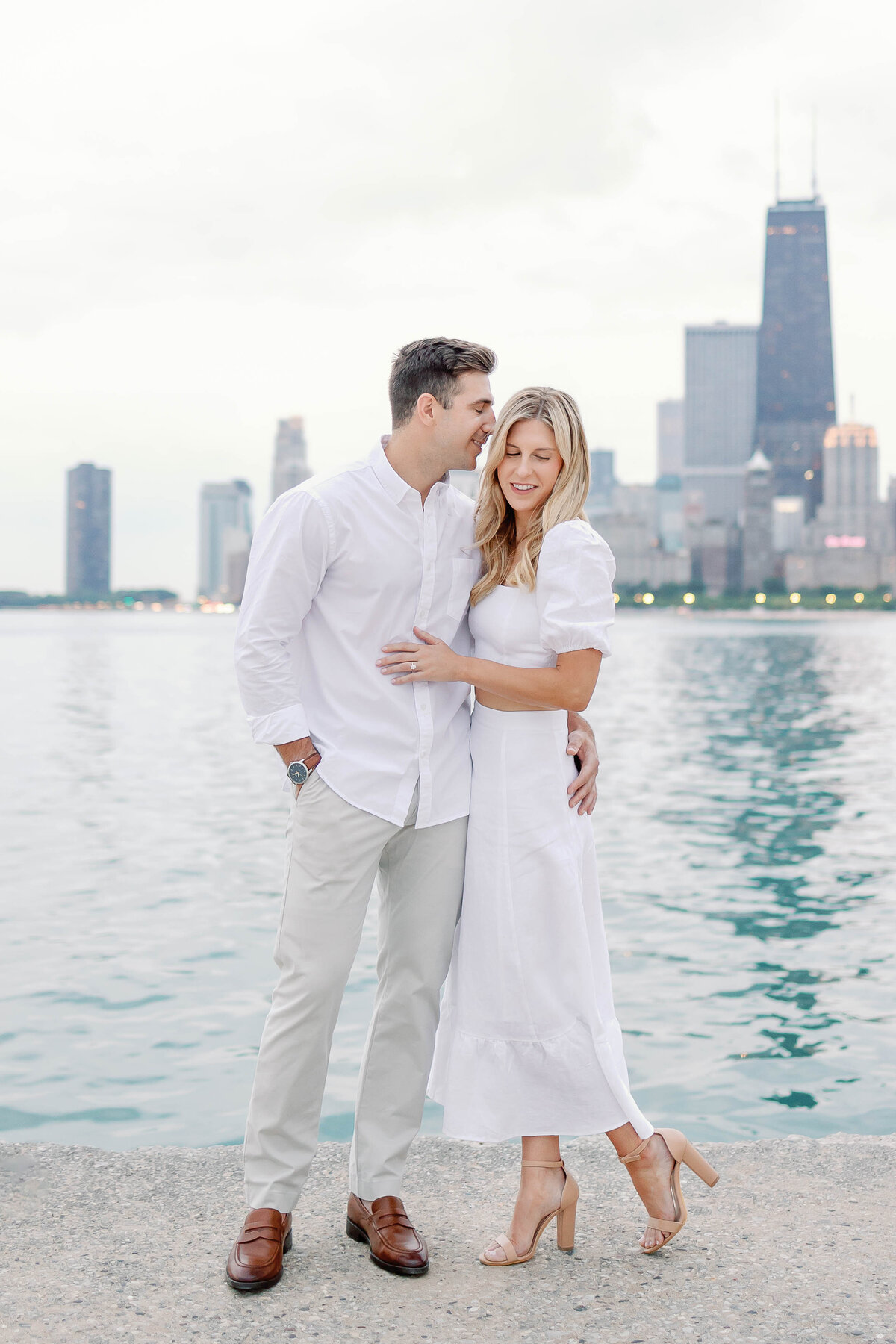 Meredith & Joe Chicago Engagement-7