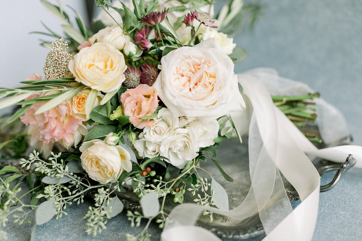 Blush Wedding Flowers - Eufloric Events - Indiana 13