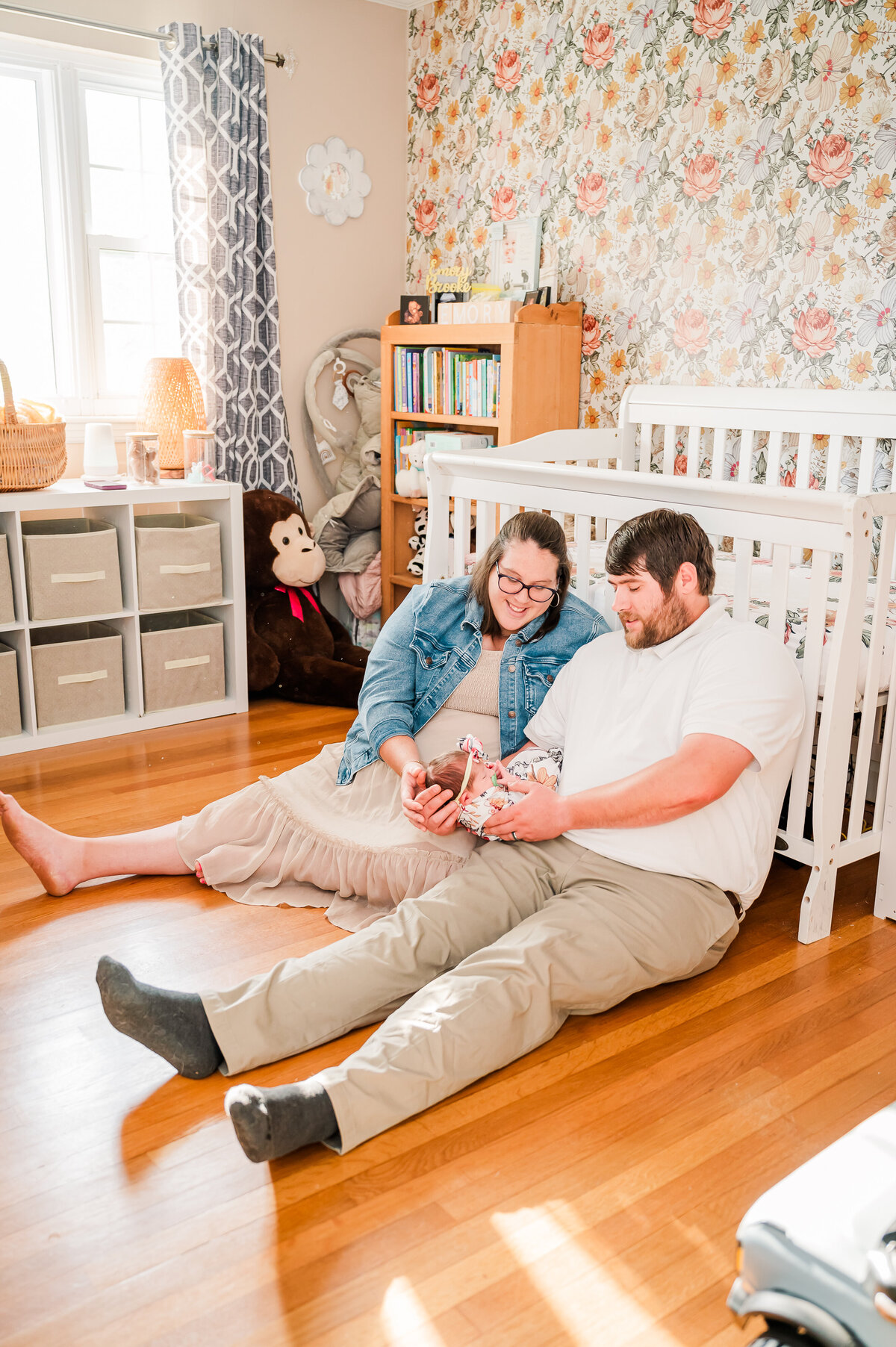 in-home newborn session