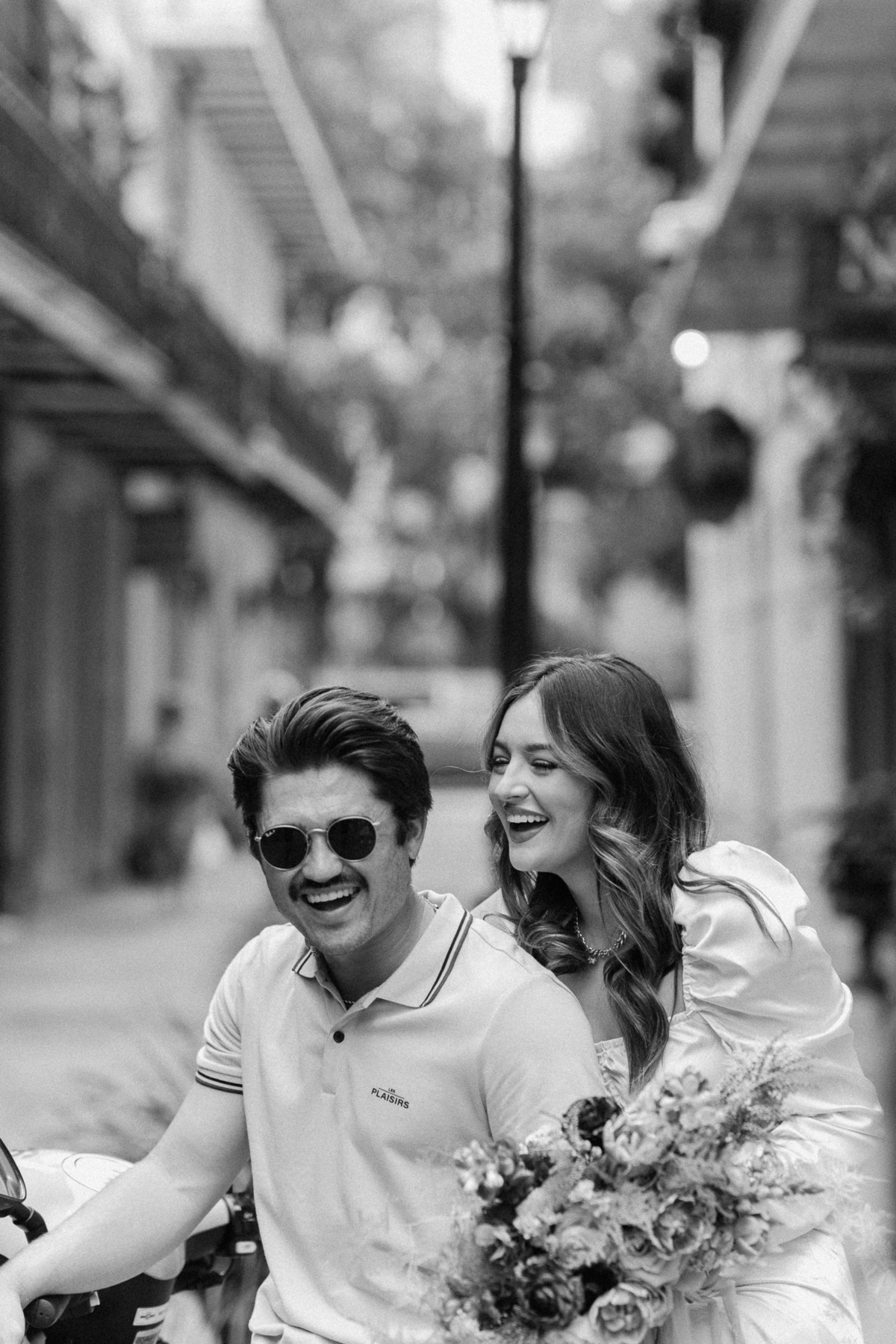 New Orleans French Quarter Vespa Couples Session | Carly Crawford Photography-4