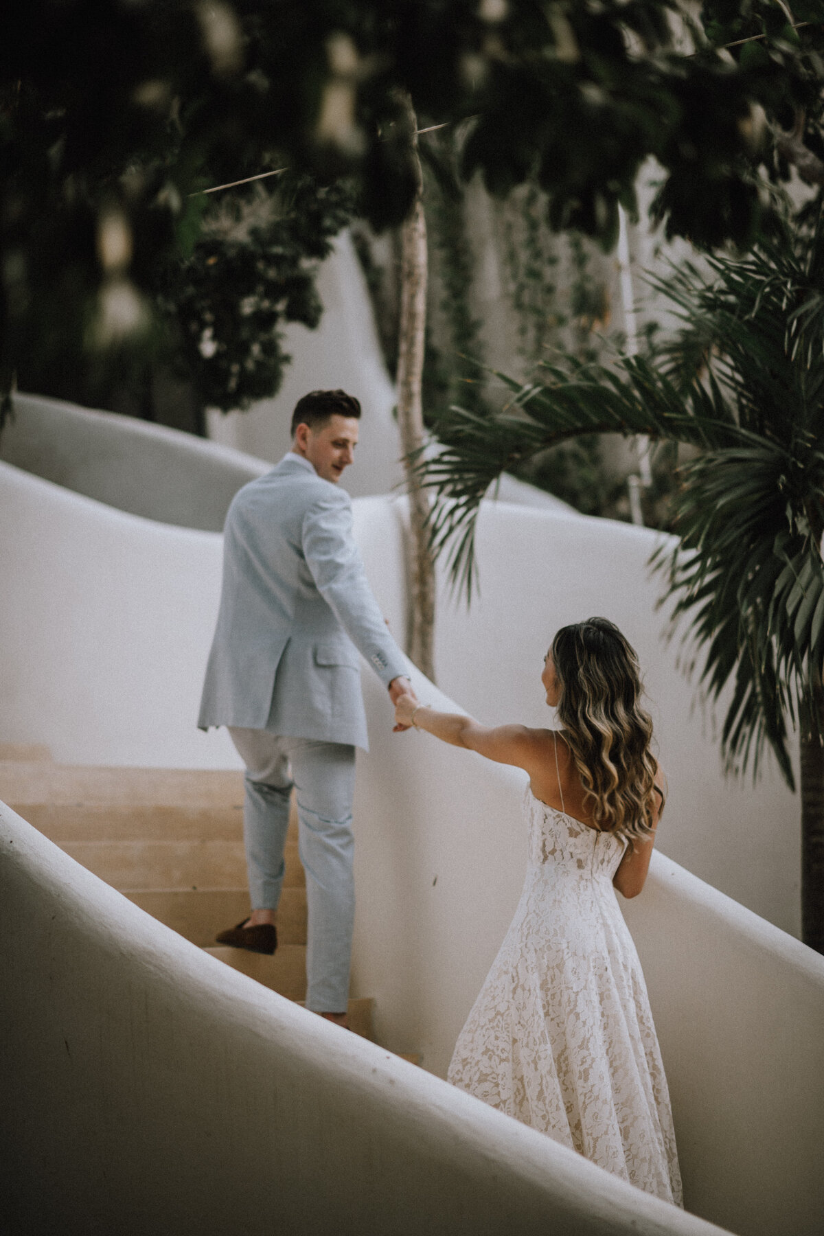 Destination wedding at Papaya Playa Project in Tulum Mexico. Photo by: Tulum Wedding Photos