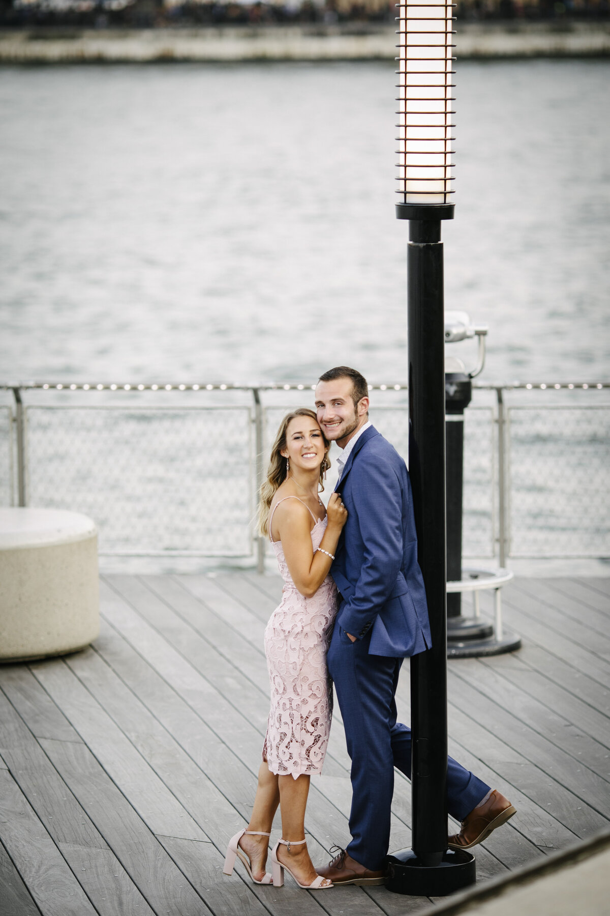 New Jersey Wedding Photographers	Hoboken, NJ	Hoboken City Streets Train Station Pier Hudson River	Engagement Session	Summer August	Elegant Luxury Artistic Modern Editorial Light and Airy Natural Chic Stylish Timeless Classy Classic Romantic Couture Fine Art Experienced Professional Love Couples Emotional Genuine Authentic Real Fashion Fairy Tale Dream Lovers Jersey Shore Intimate	Engagement Session Photos Portraits Image 33