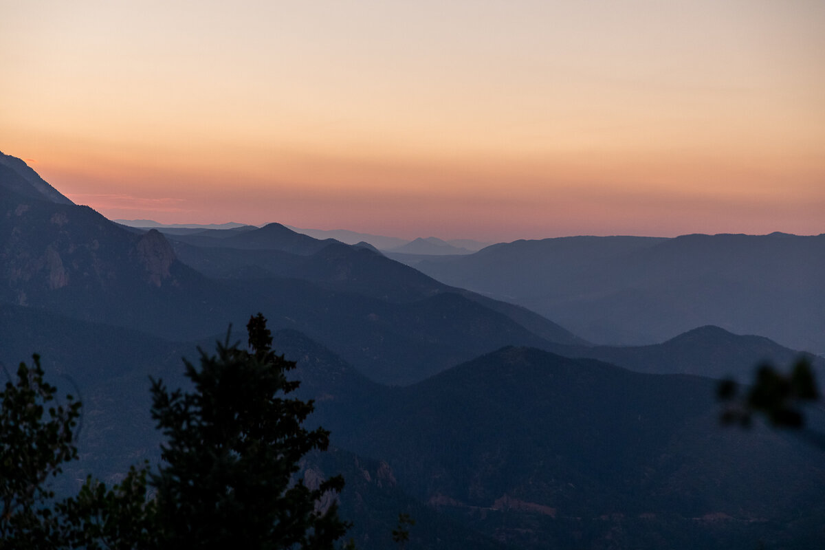 Cloud Camp View and Sunset