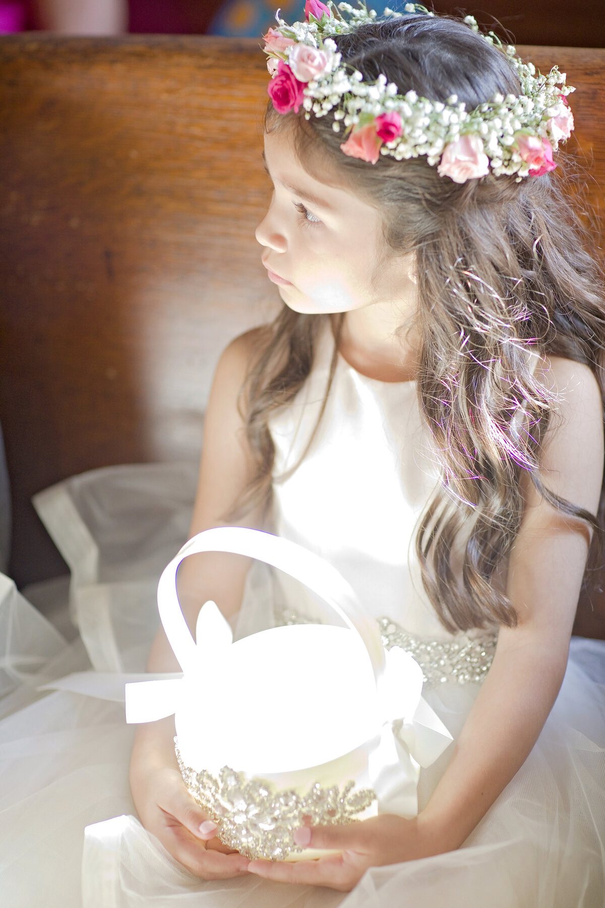 flower girl-candid moment-hill country wedding-lost mission-robin rogers photography