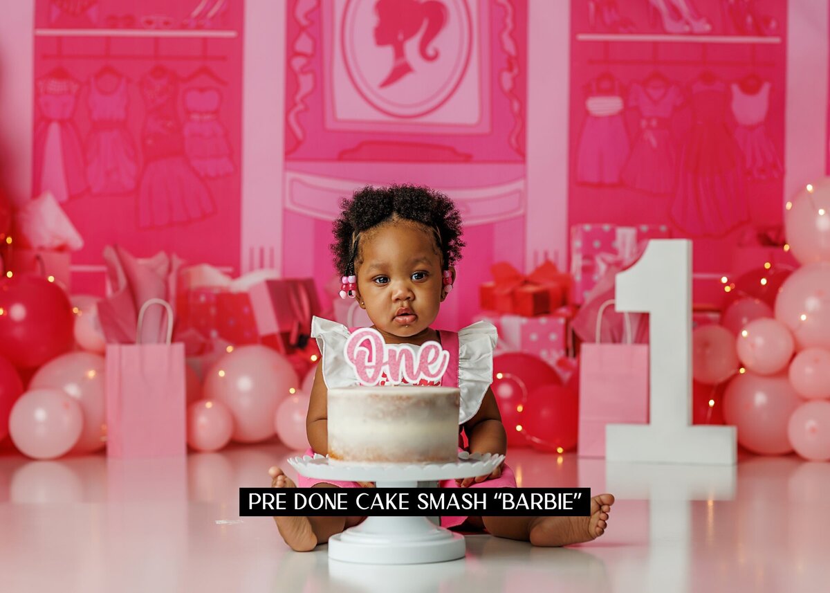 Cake Smash Barbie