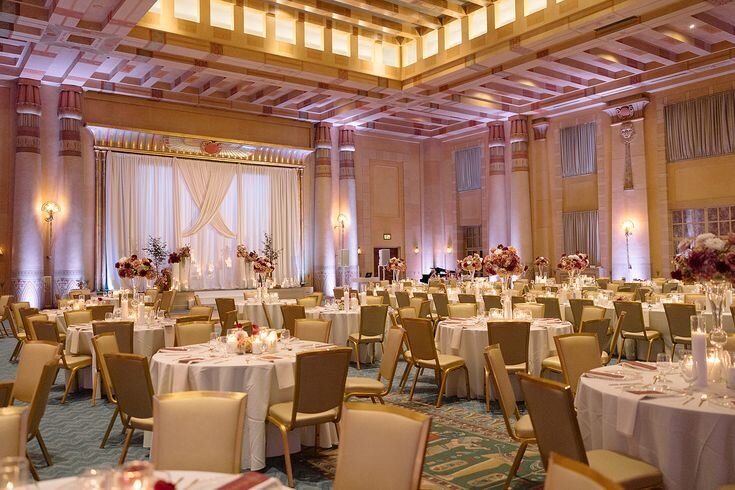 Mary Beth & Tarun _ Fox Theatre - Rêver Weddings- Araiza Florals (5)