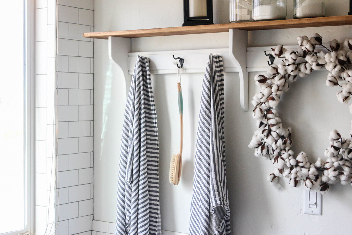 Master Bathroom Shelf Makeover by The Wood Grain Cottage-42