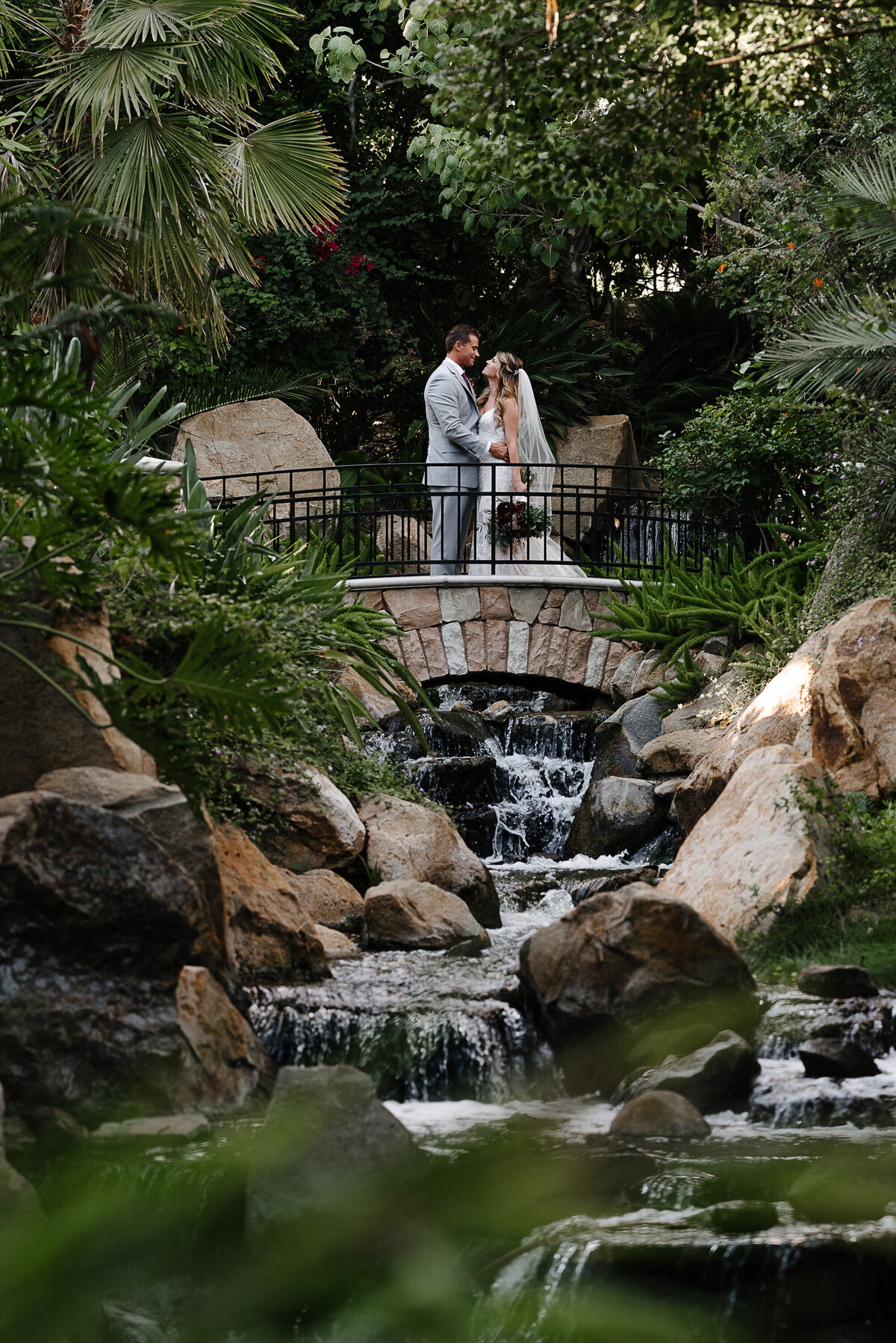 Grand Traditions Estate Wedding Waterfall