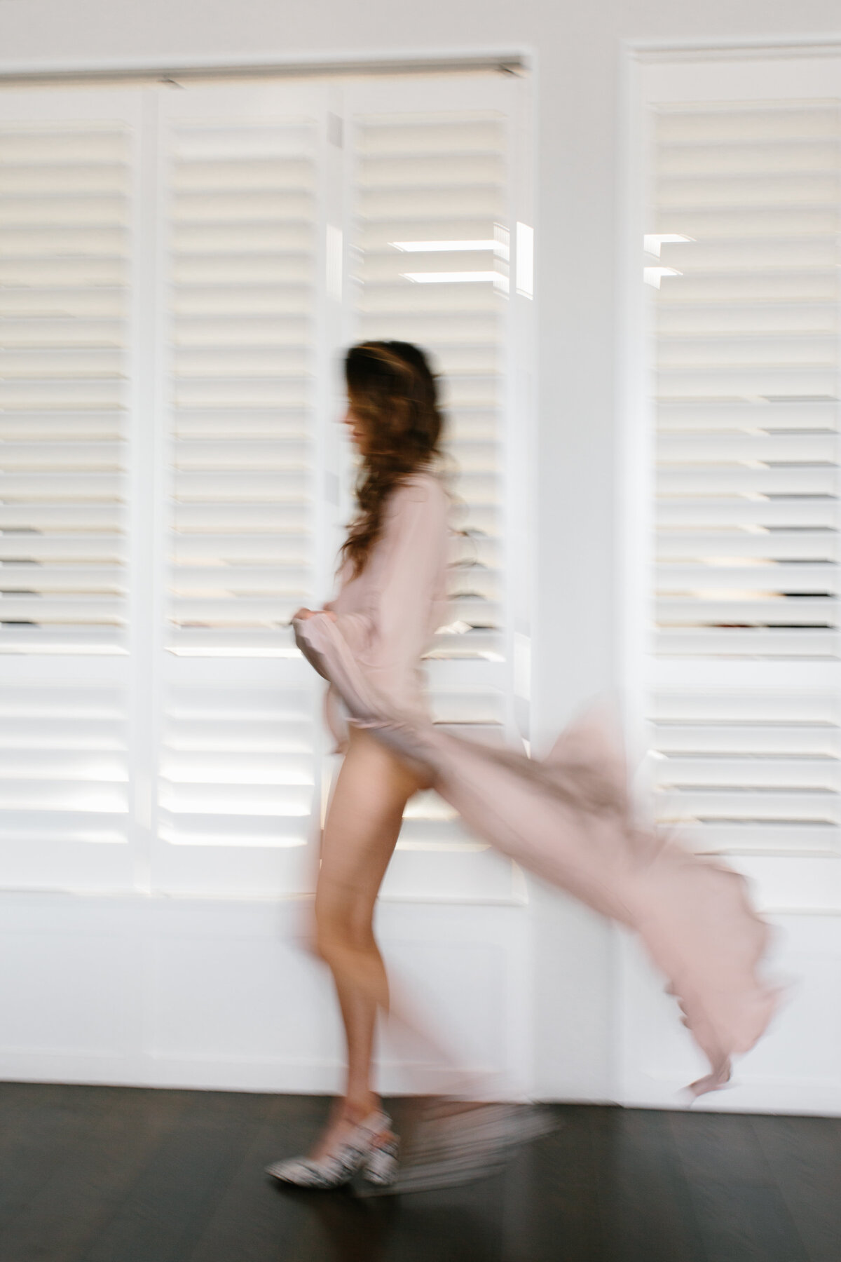The Lovers Elopement Co - bride in robe