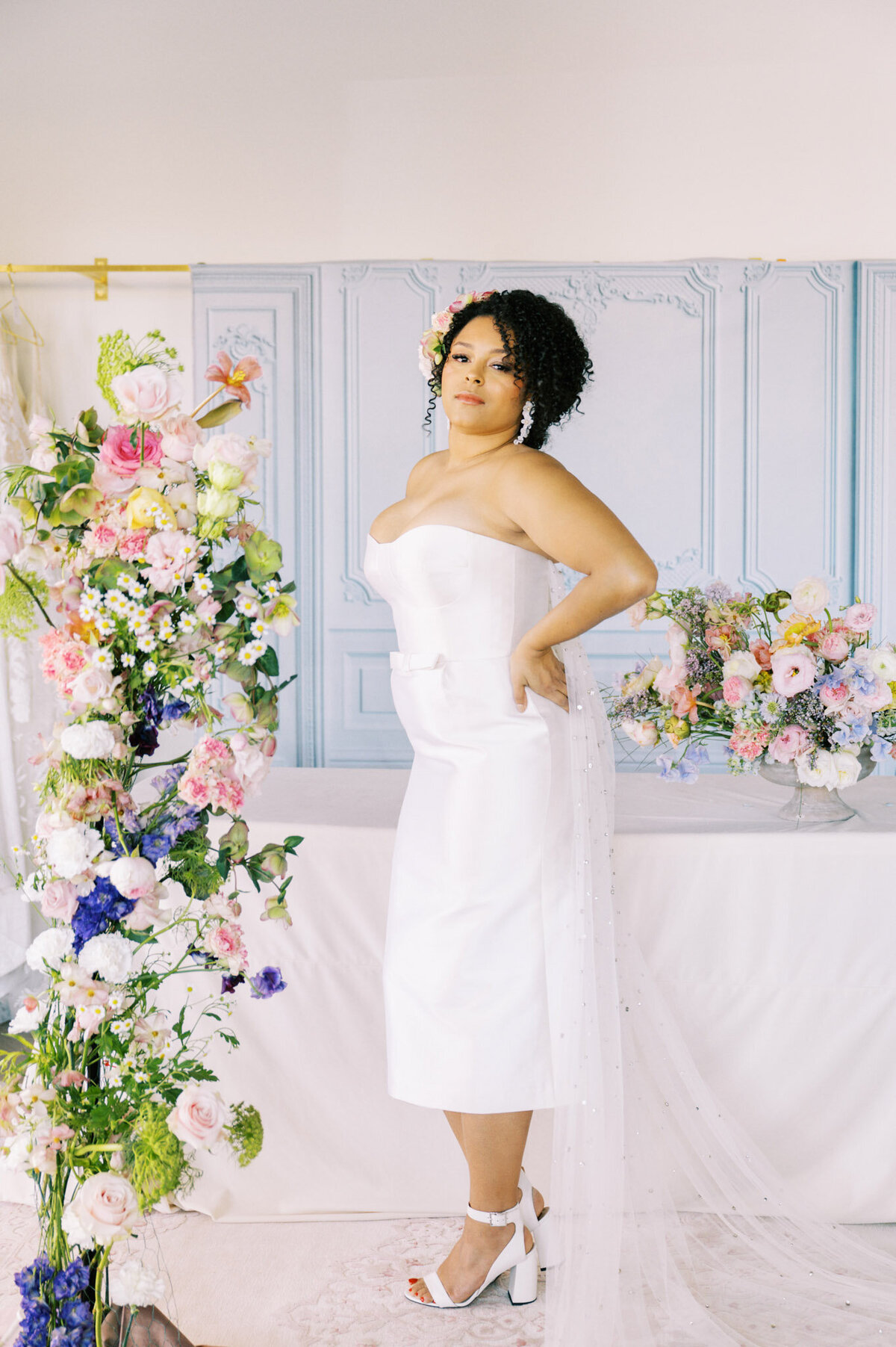 Kristen Kay Photography - MyloFleur colorful modern bridal inspiration-4531