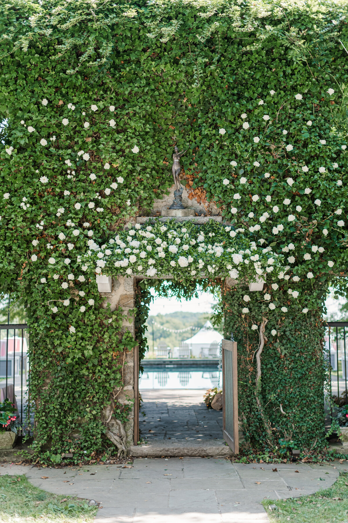 Classic Blush & Gold Goodstone Inn Wedding Ceremony Details Megan Kelsey Photography-699