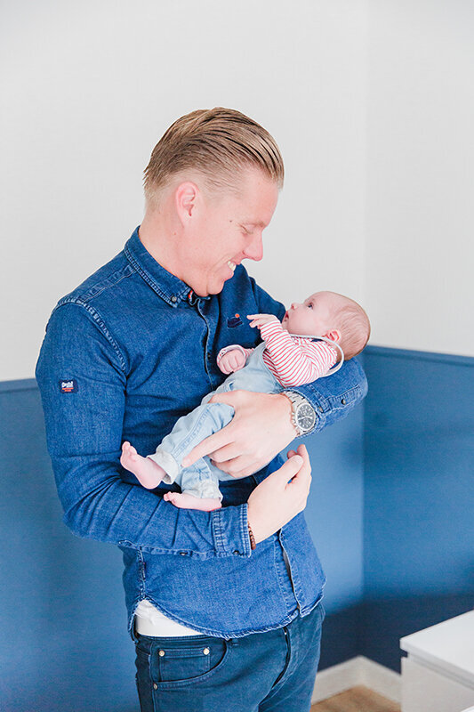 papa newbornshoot alkmaar