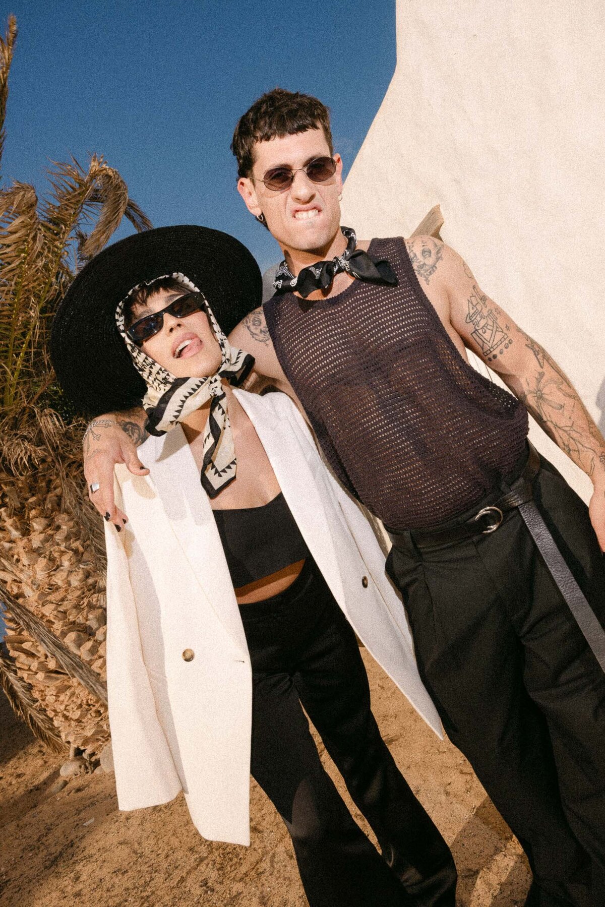 rock couple photo shoot spain 19