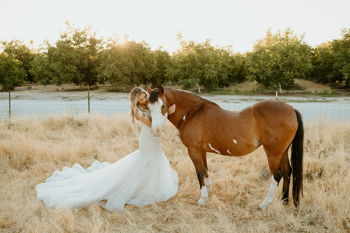 Oakdale Ranch Bridal Session - Central Valley Ca - Morgan + Kyle - McKenna Payne Photography41