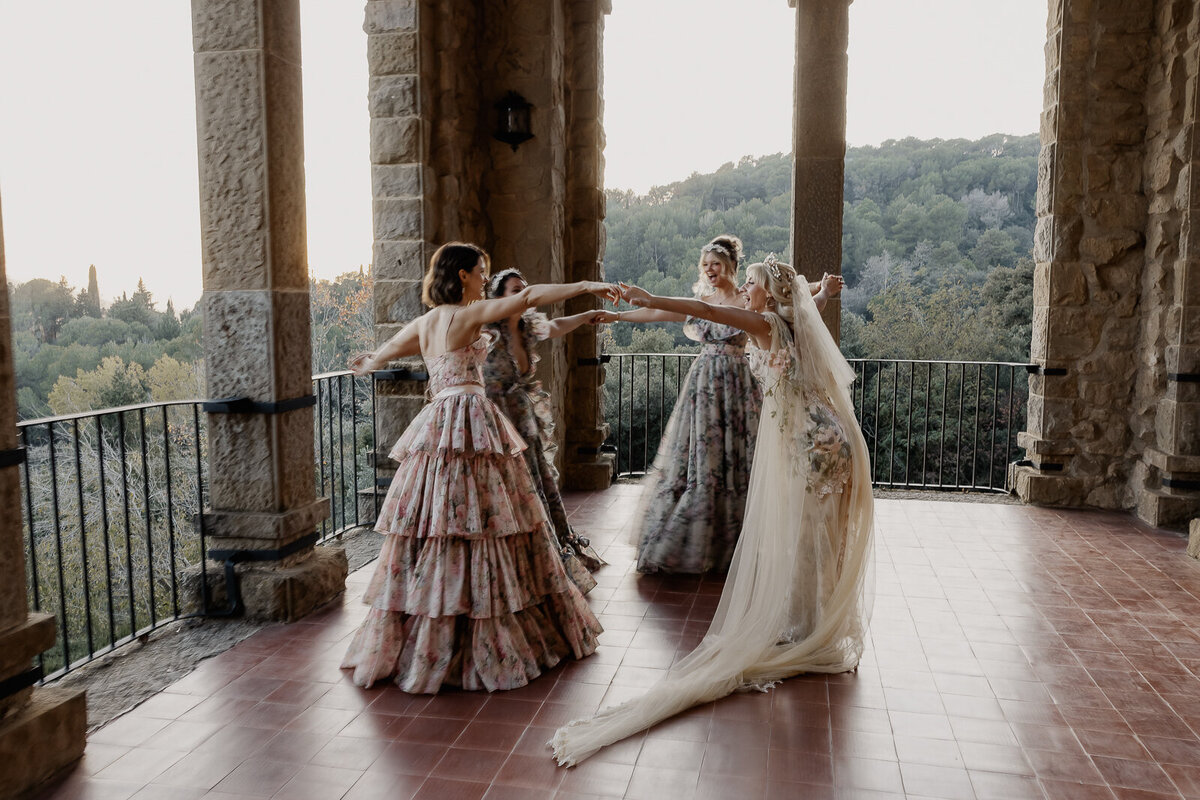 Wedding at La Baronia Barcelona Spain