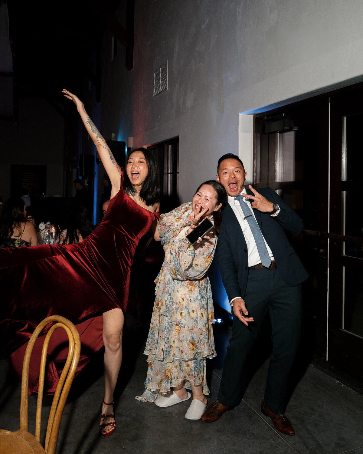 Candid reception photos at Sonoma wedding